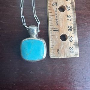 Turquoise & Sterling Necklace